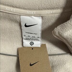 Nike Women's Tan Teddy Jacket